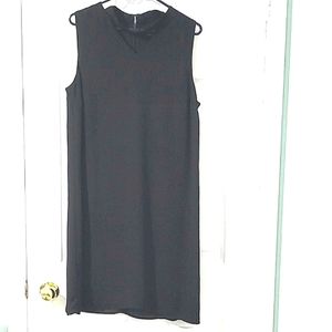 Banana Republic Women's Sleeveless Cutout Neckline Shift Dress Size 12